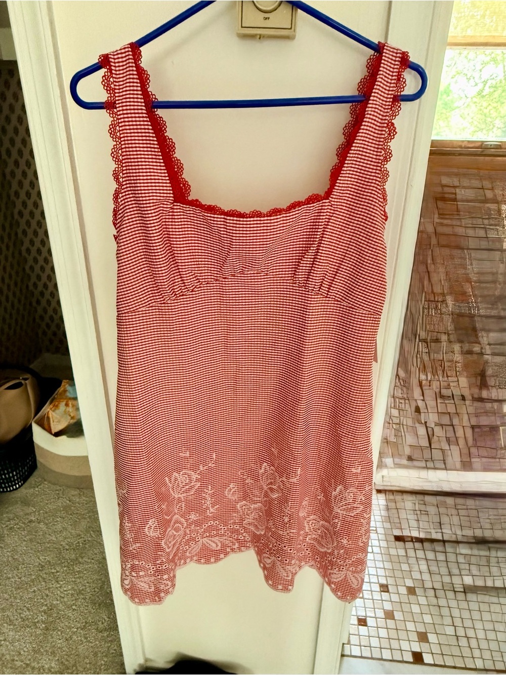 Altard state ivory and red dress